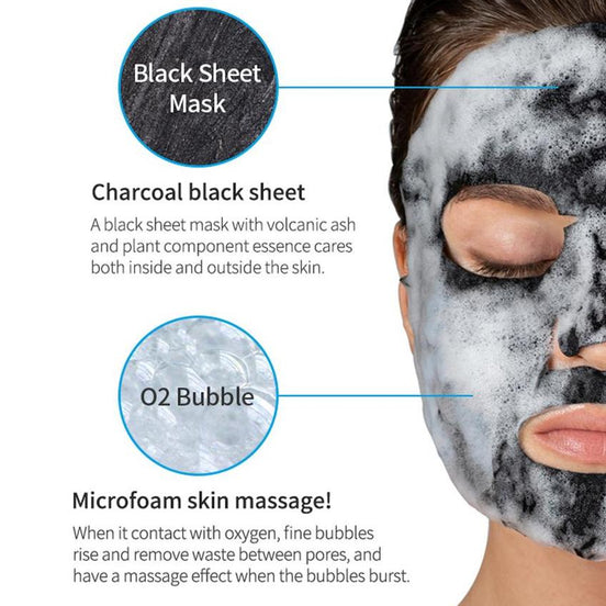 Eyenlip Black O2 Bubble Mask Charcoal 20g