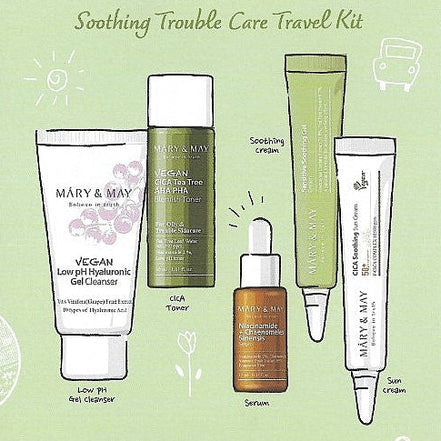 Mary&May Soothing Trouble Care Travel Kit