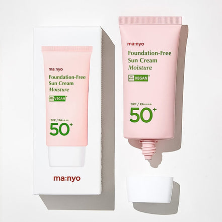 Manyo Foundation-freie Sonnencreme Feuchtigkeitscreme LSF 50+/PA++++ 50 ml
