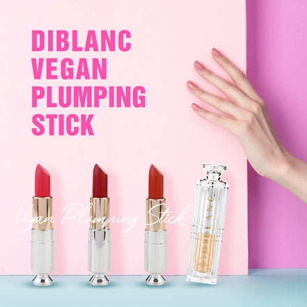 Diblanc Vegan Plumping Stick 01 Camellia-Red 3.4g