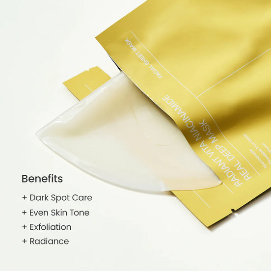 Biodance Radiant Vita Niacinamide Real Deep Mask 34g