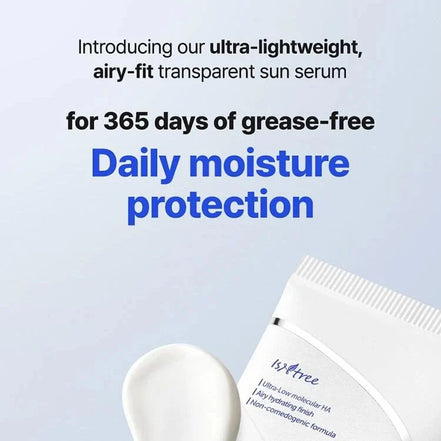 Isntree Hyaluronic Acid Fresh Sun Serum SPF50+/PA++++ 50ml