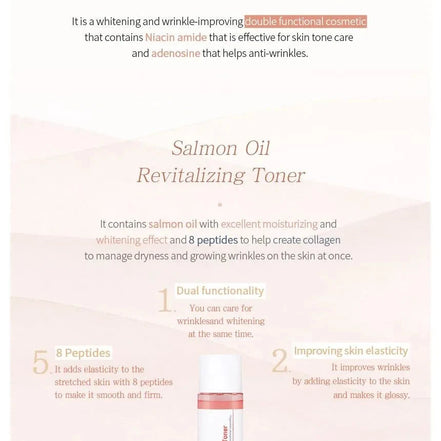 Eyenlip Revitalisierendes Gesichtswasser mit Lachsöl, 150 ml