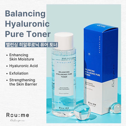 Rou:me Balancing Hyaluronic Pure Toner 150ml