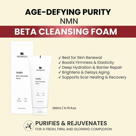 Matrigen NMN Beta Cleansing Foam 200 ml