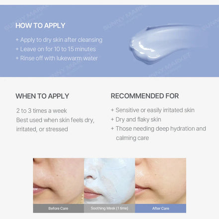 Dr.SANTE Azulene Soother Cream Mask 150g