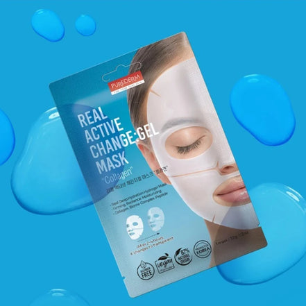 Purederm Real Active Change Gel Mask Collagen 32 g