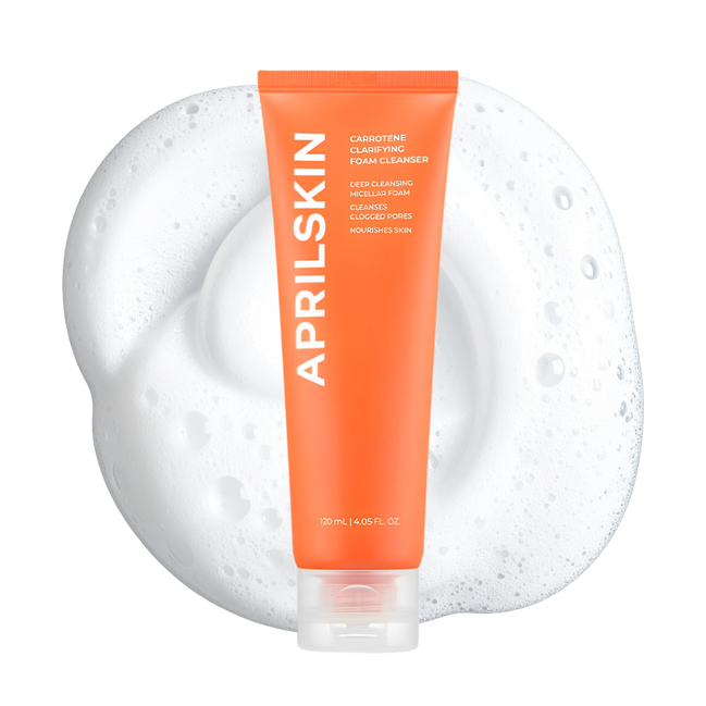APRILSKIN  Real Carrotene Acne Foam Cleanser 120ml