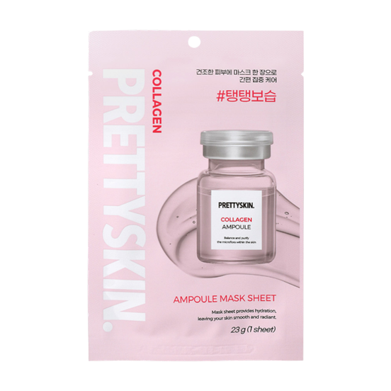 PRETTYSKIN AMPOULE Mask Sheet COLLAGEN 23g