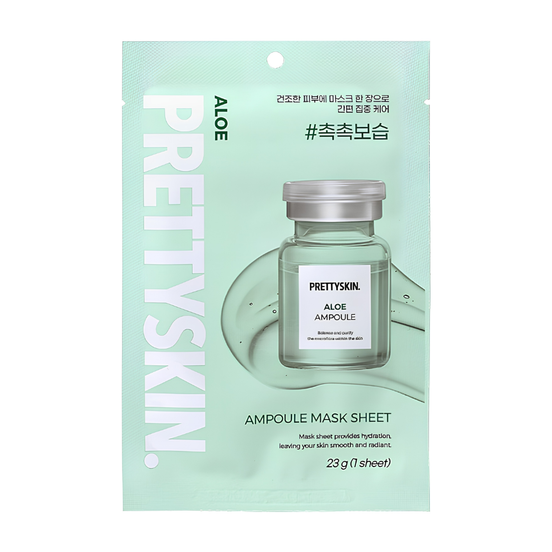 PRETTYSKIN AMPOULE Mask Sheet ALOE 23g