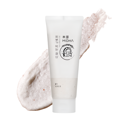 MIDHA Rice Bran Scrub Foam 150ml