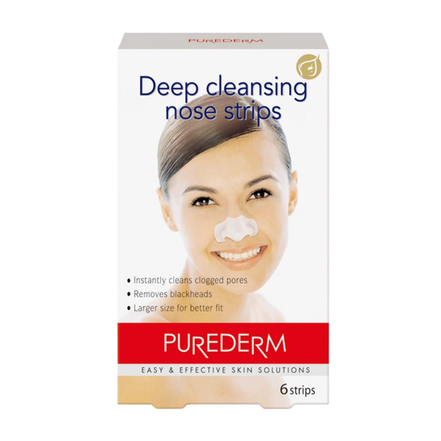 PUREDERM Deep Cleansing Nose Strips 6ks