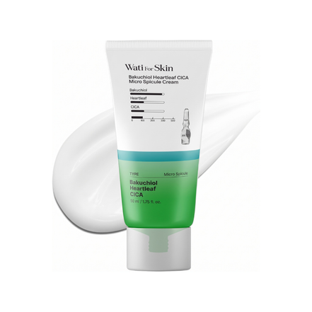 WATI FOR SKIN Bakuchiol Heartleaf CICA Microshot Cream 50ml