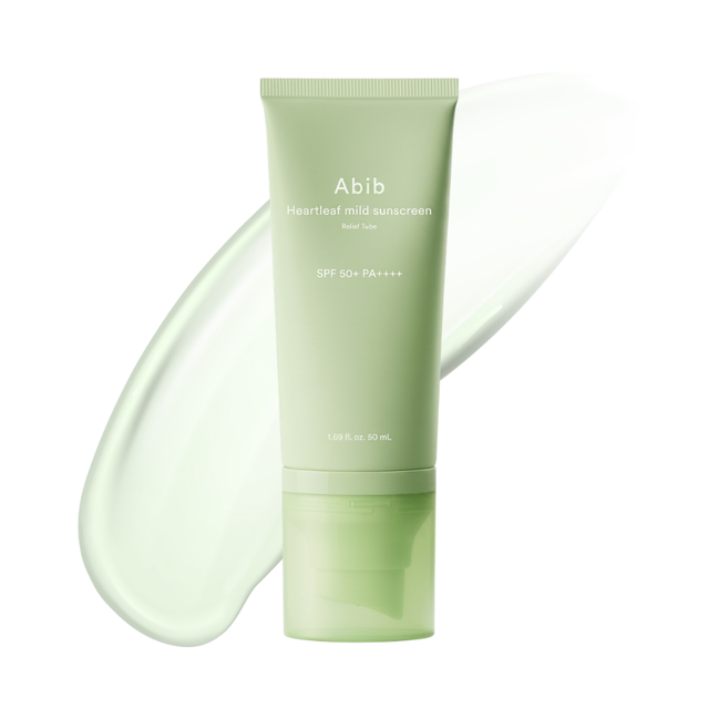 Abib Heartleaf Mild Sunscreen SPF50+ PA++++ 50ml