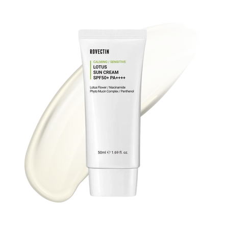 Rovectin Lotus Sun Cream SPF50+ PA++++ 50ml