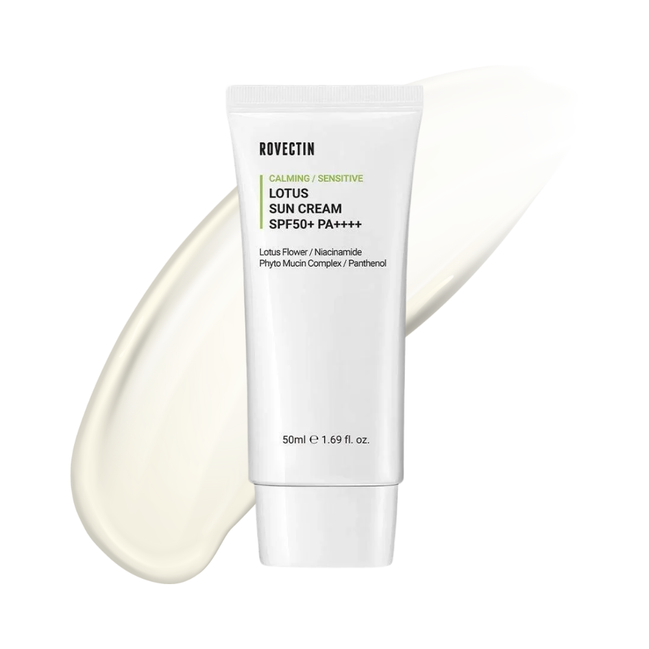 Rovectin Lotus Sun Cream SPF50+ PA++++ 50ml