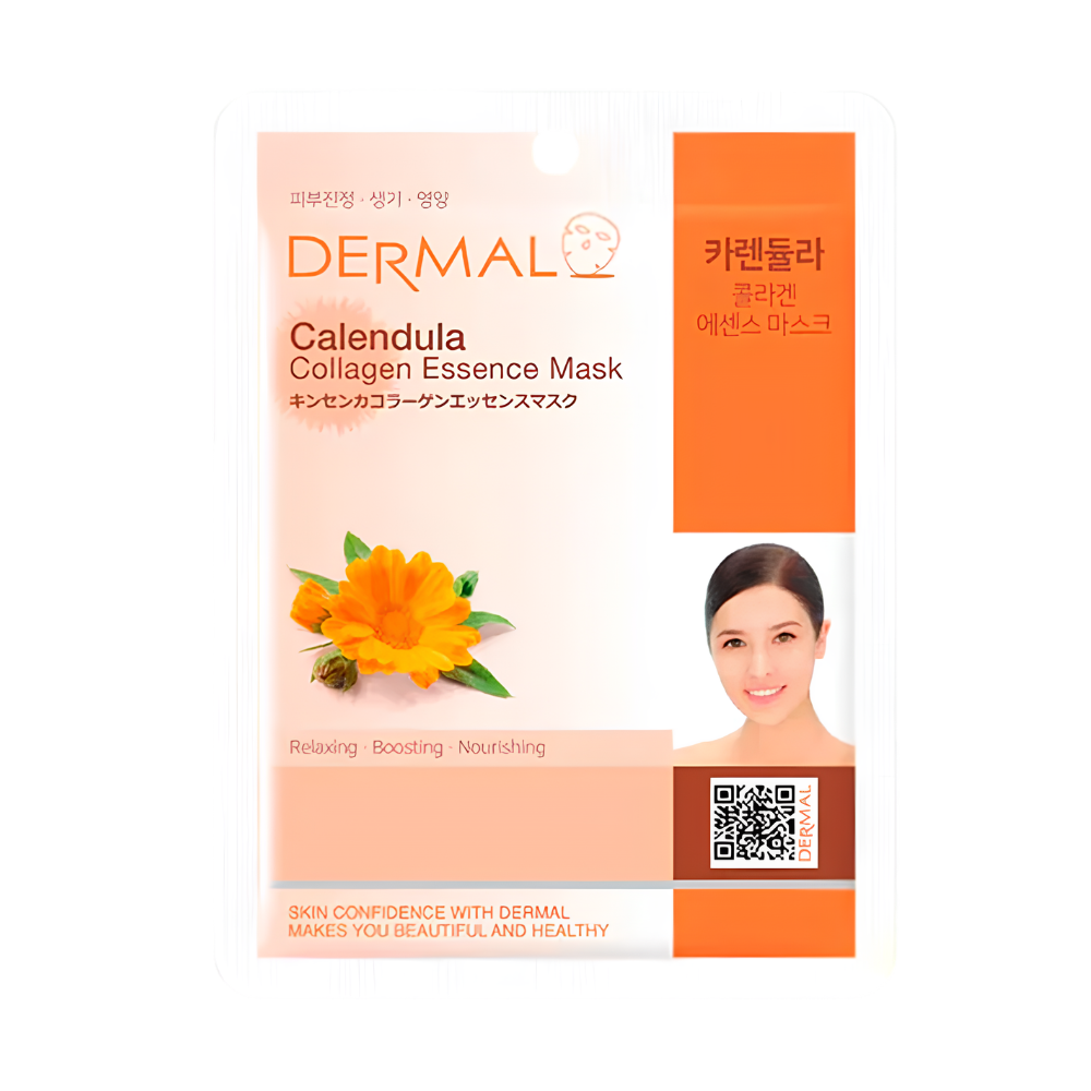 DERMAL Calendula Collagen Essence Mask 23g