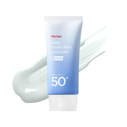 Ma:nyo Lotus Primer-Free Sunscreen SPF50+ PA++++ 50ml
