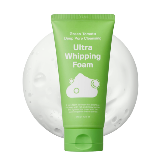 Sungboon Editor  Green Tomato Deep Pore Cleansing Ultra Whipping Foam 120g