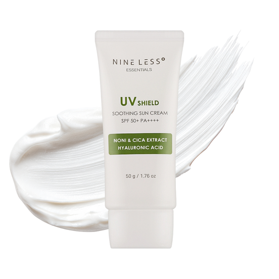 NINE LESS  Essentials UV Shield Soothing Sun Cream SPF50+ PA++++