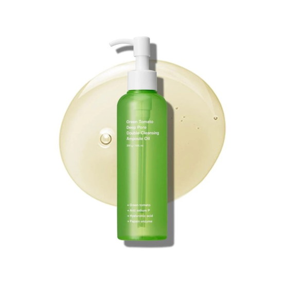 Sungboon Editor Green Tomato Deep Pore Double Cleansing Ampoule Oil 200g