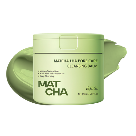 esfolio Matcha LHA Pore Care Cleansing Balm 150ml