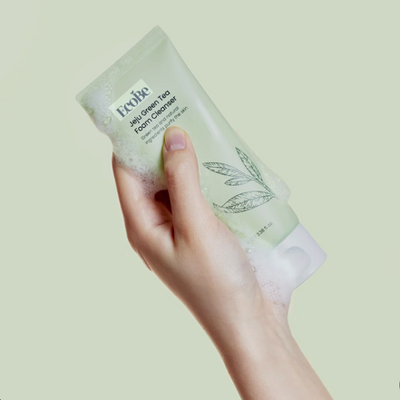 EcoBe Jeju Green Tea Foam Cleanser 100ml