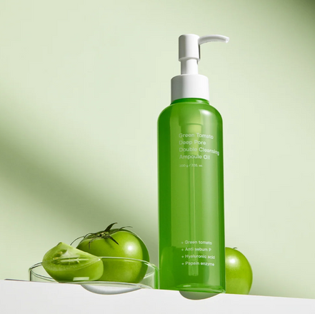 Sungboon Editor Green Tomato Deep Pore Double Cleansing Ampoule Oil 200g