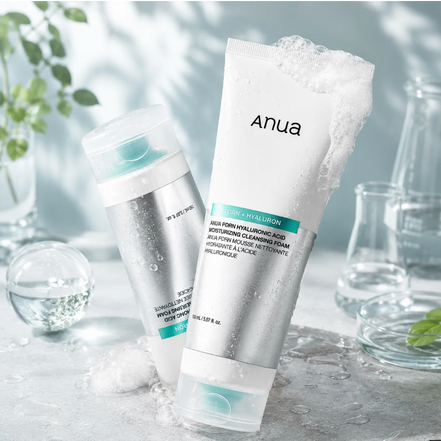 Anua PDRN Hyaluronic Acid Moisturizing Cleansing Foam 150ml