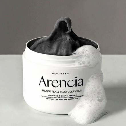 Arencia  Black Tea Rice Mochi Cleanser 120g