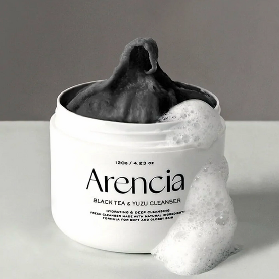 Arencia  Black Tea Rice Mochi Cleanser 120g