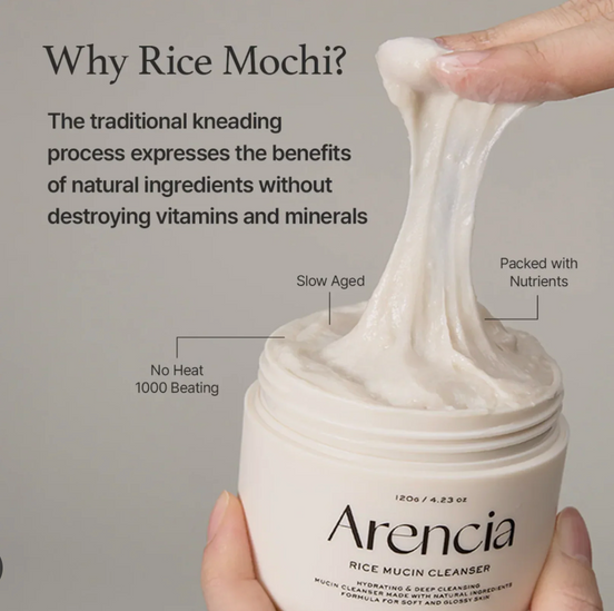 Arencia Rice Mucin Cleanser 120g