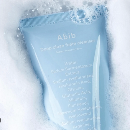 Abib  Deep Clean Foam Cleanser Sedum Hyaluron Foam 150ml