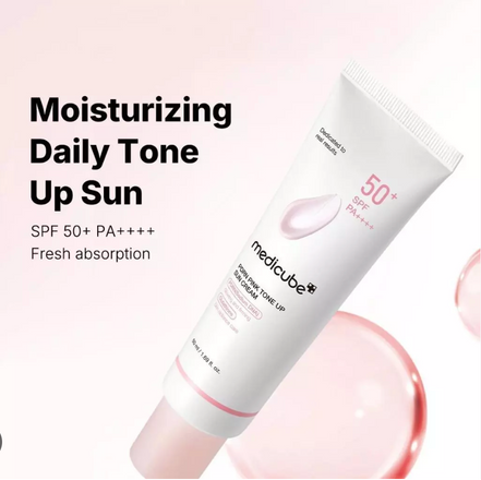 Medicube  PDRN Pink Tone Up Sun Cream 50ml SPF50+ PA++++