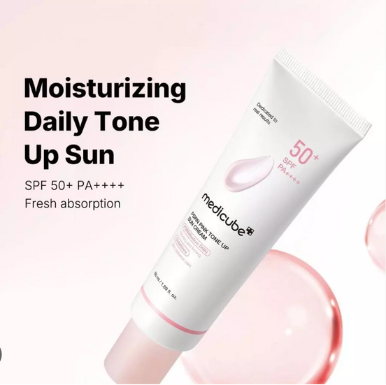 Medicube  PDRN Pink Tone Up Sun Cream 50ml SPF50+ PA++++