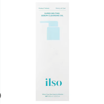 ilso Super Melting Sebum Cleansing Oil 200ml