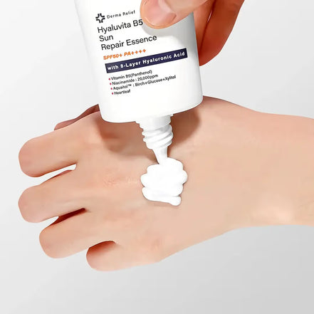 Care:nel Hyaluvita B5 Sun Repair Essence SPF50+/PA++++ 50ml