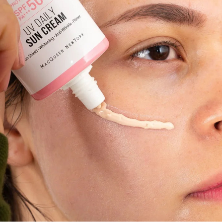 MacQueen NewYork UV Tages-Sonnencreme LSF 50+/PA+++ 50 g