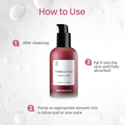 THANK YOU FARMER Miracle Age Repair Toner 150ml
