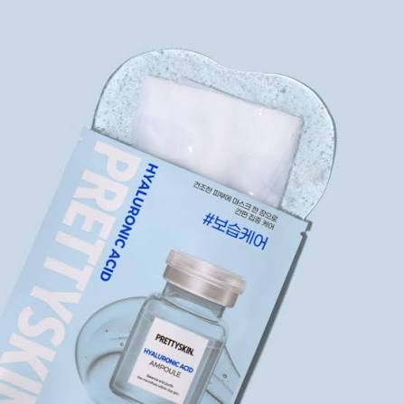 PRETTYSKIN AMPOULE Mask Sheet HYALURONIC ACID 23g