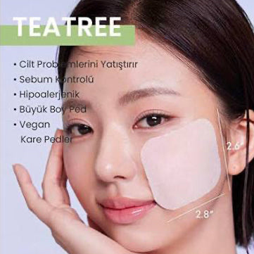 DERMAL Tea Tree Calming Toner Pad 12ks
