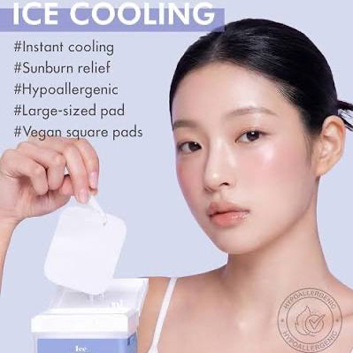 DERMAL Ice Cool Toner Pad 12ks