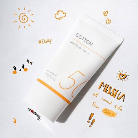 Missha Cotton All Around Safe Block Sun SPF50+ PA ++++ 50ml