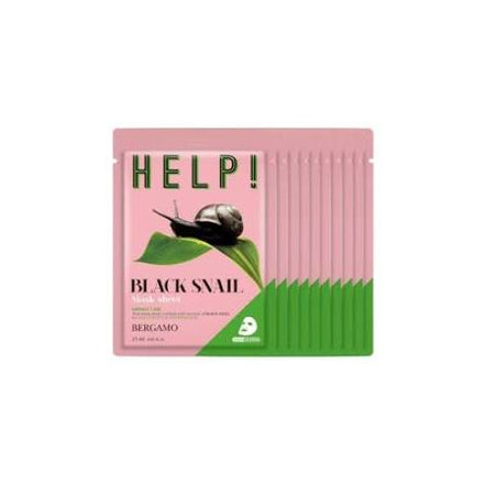BERGAMO HELP Black Snail Mask 25ml