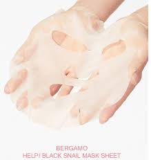 BERGAMO HELP Black Snail Mask 25ml