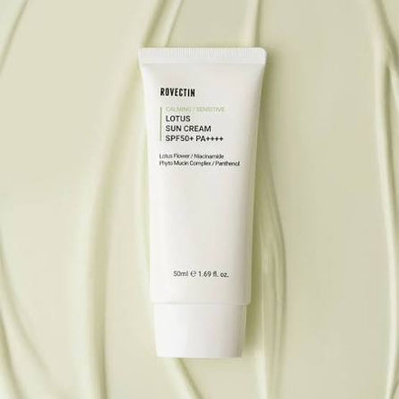 Rovectin Lotus Sun Cream SPF50+ PA++++ 50ml