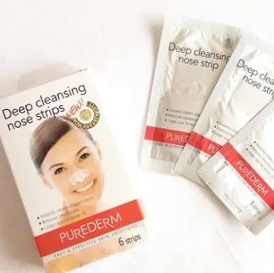 PUREDERM Deep Cleansing Nose Strips 6ks
