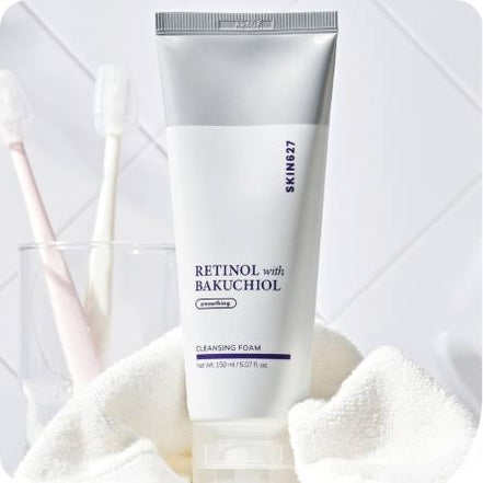 SKIN627 RETINOL with BAKUCHIOL Cleansing Foam 150ml