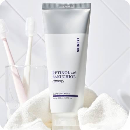 SKIN627 RETINOL with BAKUCHIOL Cleansing Foam 150ml