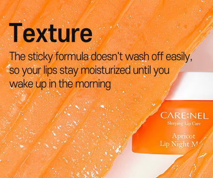 Care:nel Apricot Lip Night Mask 5g